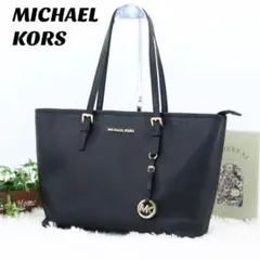 MICHAEL KORS マイケル コース トートバッグ チャーム ブラック