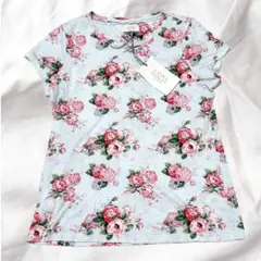 新品　 ローラ アシュレイ Tシャツ　半袖　トップス 花柄　ローズ　レディース