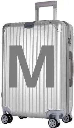 新品/スーツケース/キャリーケース/シルバー/ファスナー/中型/旅行バッグ