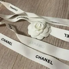 CHANELリボンandカメリア