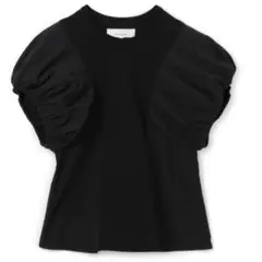 AKIRANAKA Selena gatherd sleeve pullover