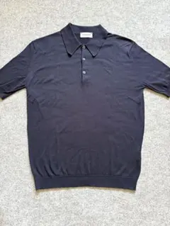 【美品】JOHN SMEDLEY ジョンスメドレー ニット ポロシャツ ISIS