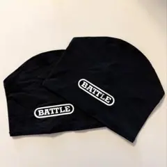 アメフト　BATTLE SKULL WRAP 黒 ヘアバンド　2枚セット
