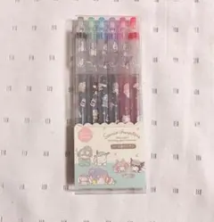 【新品】sanrio サンリオ キャラクターズ ノック式ゲルペン 6色セット