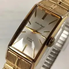セイコーエンジェル　17石　金メッキ　29005 機械式手巻き稼働品