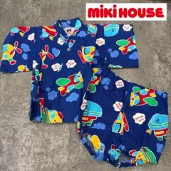 美品✨ミキハウス MIKIHOUSE 甚平 80サイズ 飛行機