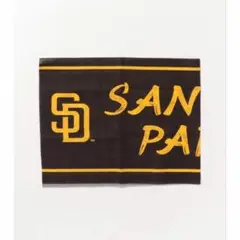 新品　MLB 手ぬぐい　ハンカチ　ハンドタオル　ブラウン　サンディエゴパドレス