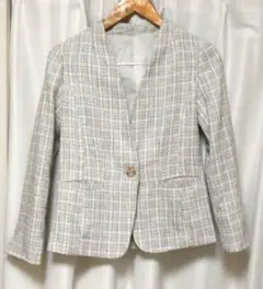 ツイード ジャケット ウォッシャブル