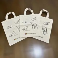 Microsoft Surface エコバッグ 3枚セット
