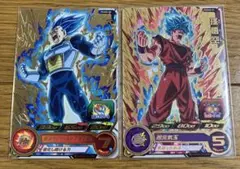 ドラゴンボールヒーローズ　孫悟空　ベジータ2枚セット