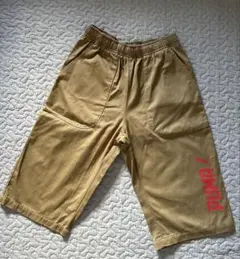 美品PUMA ハーフパンツ 150 ベージュ