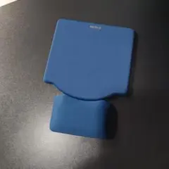 BUFFALO 人間工学デザイン マウスパッド 青
