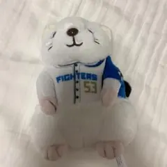 日本ハムファイターズ 動物ぬいぐるみ くじ 4等オコジョ 水谷瞬選手