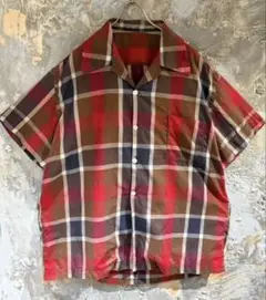 ビンテージ　40s チェックシャツ