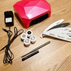 ジェルネイルキットジェルネイルセットLEDライト