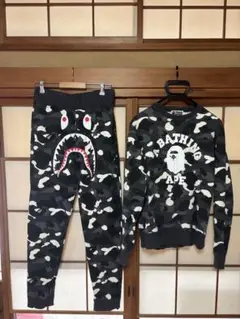 A Bathing Ape シャークデザインM Sセット 2025年最新】エイプシャークセットアップの人気アイテム - メルカリ