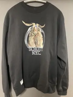 Schott/ショット/カラーフロッキー ゴート クルースウェット