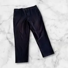 ユニクロ　ボトムスパンツ　ブラック　L 綿