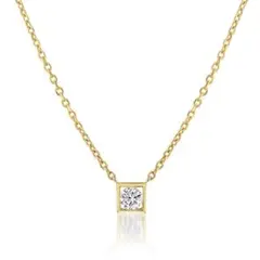新品 STAR JEWELRY K18 ネックレス DIGITAL DOT