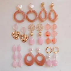 ハンドメイドピアス♡イヤリングセット