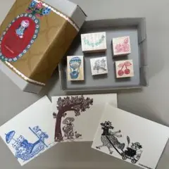 北岸由美　スタンプセット　新品未使用　新作