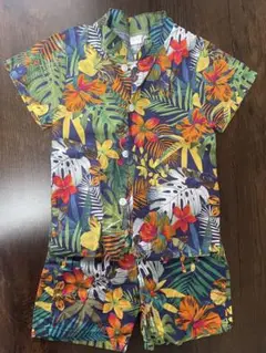 美品★アロハ　セットアップ　110cm