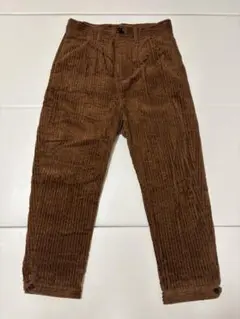 zip five ブラウン コーデュロイ サルエルパンツ Ｌ