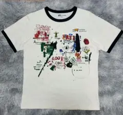 UNIQLO ユニクロ バスキア リンガーTシャツ Lサイズ