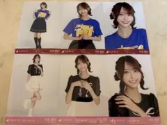 弓木奈於 乃木坂46 Tシャツ 北海道 フリルミニスカ 生写真 6種コンプ