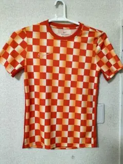Nike DRI-FIT チェック柄 サッカーウェア S