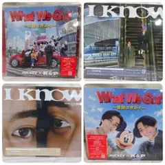 What We Got ～奇跡はきみと～/I Know （4形態）セット