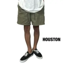 【新品タグ付き】HOUSTON ヘリンボーンミリタリーショーツ ハーフパンツ
