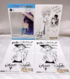ナツコミ ミニクリア下敷き ハニーレモンソーダ 約束のネバーランド アクタージュ
