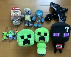 マイクラ Minecraft ぬいぐるみ まとめ売り 10個