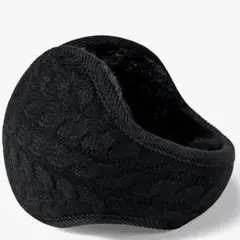 【新品】耳あて　折りたたみ式イヤーマフ　黒　ブラック　防寒　防風