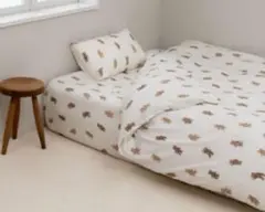 Gelato pique ベッド 寝具 「Sleep」ベア柄掛けカバークマSD