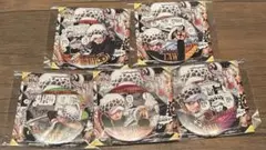 ONEPIECE コレクション缶バッジ HEROES トラファルガーロー 5種