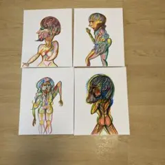 オリジナル　キャンバスアート　4枚