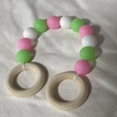 ベビーマグホルダー　マグストラップ　ハンドメイド　一点もの　蓄光