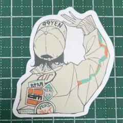 99YEN キャップ 防水ステッカー