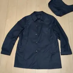 green label relaxing ステンカラーコート S ネイビー