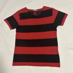 15AW Saint Laurent Paris ペイントボーダーTシャツ xs