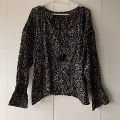 I nomble inpaire ノンブルアンペール 花柄 ブラウス シャツ