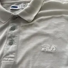 FILA ライトグレー ポロシャツ L