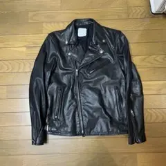 United tokyo ダブルライダース レザー ブラック