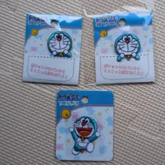 ドラえもん ちょこっとワッペン 3個セット