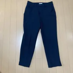 ビースリー　クロップドパンツ　ネイビー　30