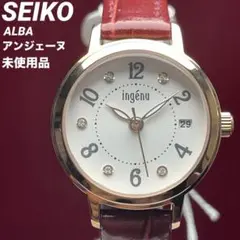 ★ スワロフスキー 未使用 SEIKO ALBA アンジェーヌ QZ 腕時計