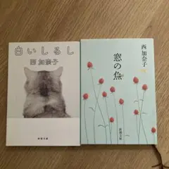 白いしるし　窓の魚