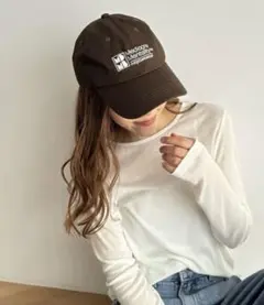 値下げ中❗️Lakey Park　Mediocre MentalityロゴCAP